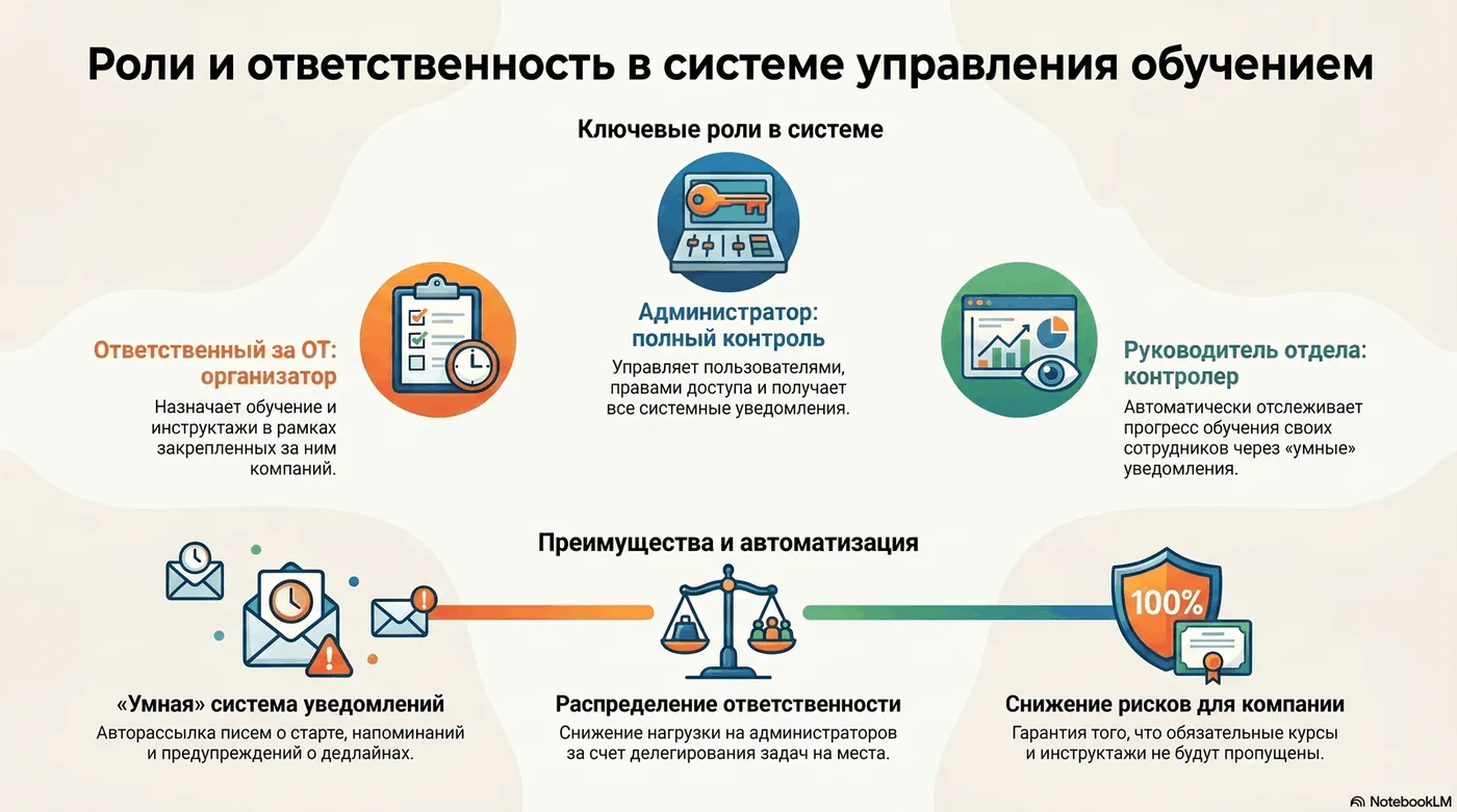 Роли сотрудников на платформе «Профстандарт»